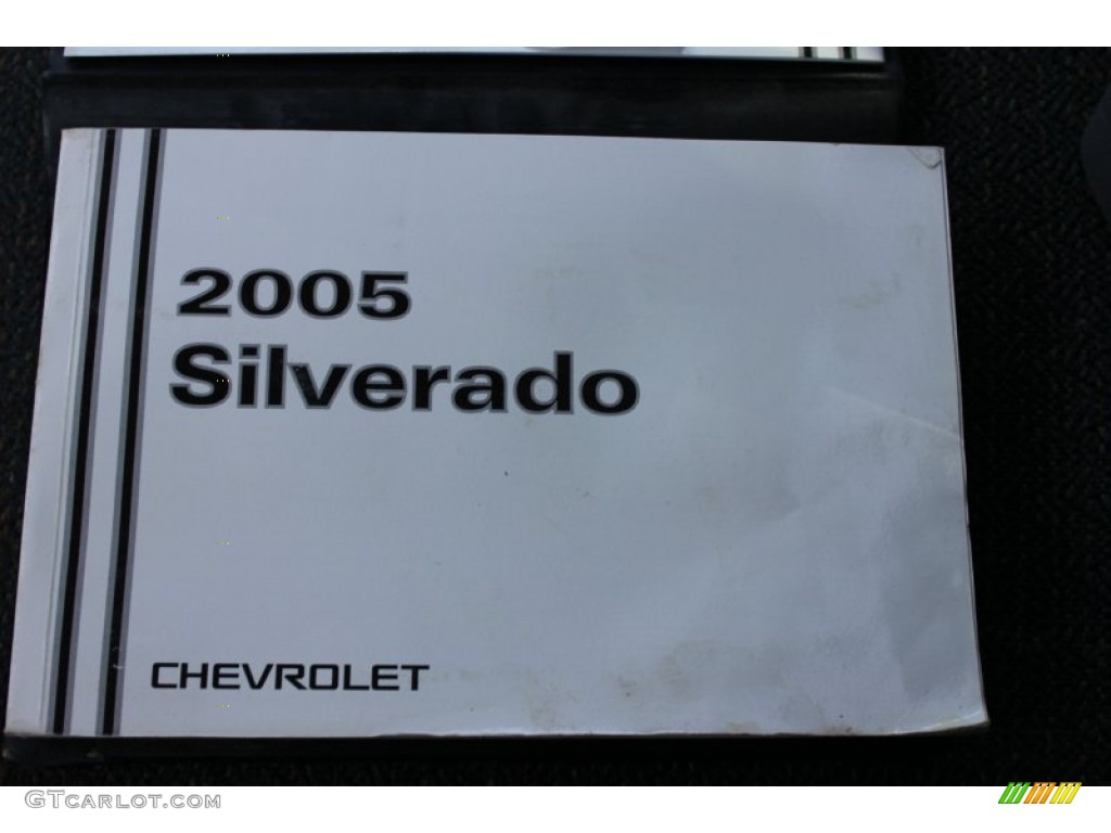 2005 Silverado 1500 LS Regular Cab 4x4 - Dark Blue Metallic / Dark Charcoal photo #4