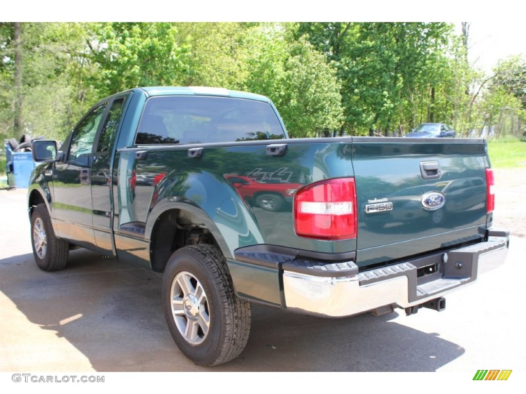 Forest Green Metallic 2007 Ford F150 XL Regular Cab 4x4 Exterior Photo #65028837