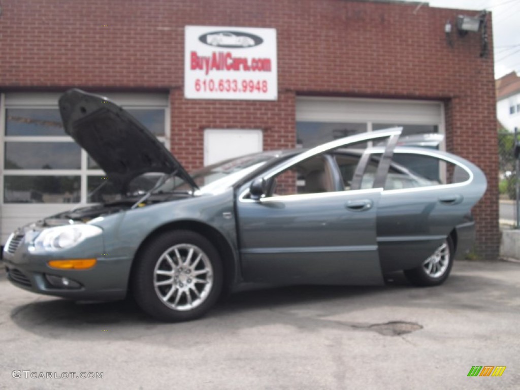 2002 300 M Sedan - Graphite Metallic / Sandstone photo #129
