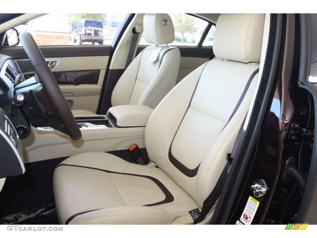 2012 Jaguar XF Portfolio Front Seat Photo #65031342