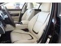 2012 Jaguar XF Barley/Truffle Interior Front Seat Photo