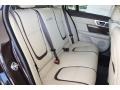 2012 Jaguar XF Barley/Truffle Interior Rear Seat Photo