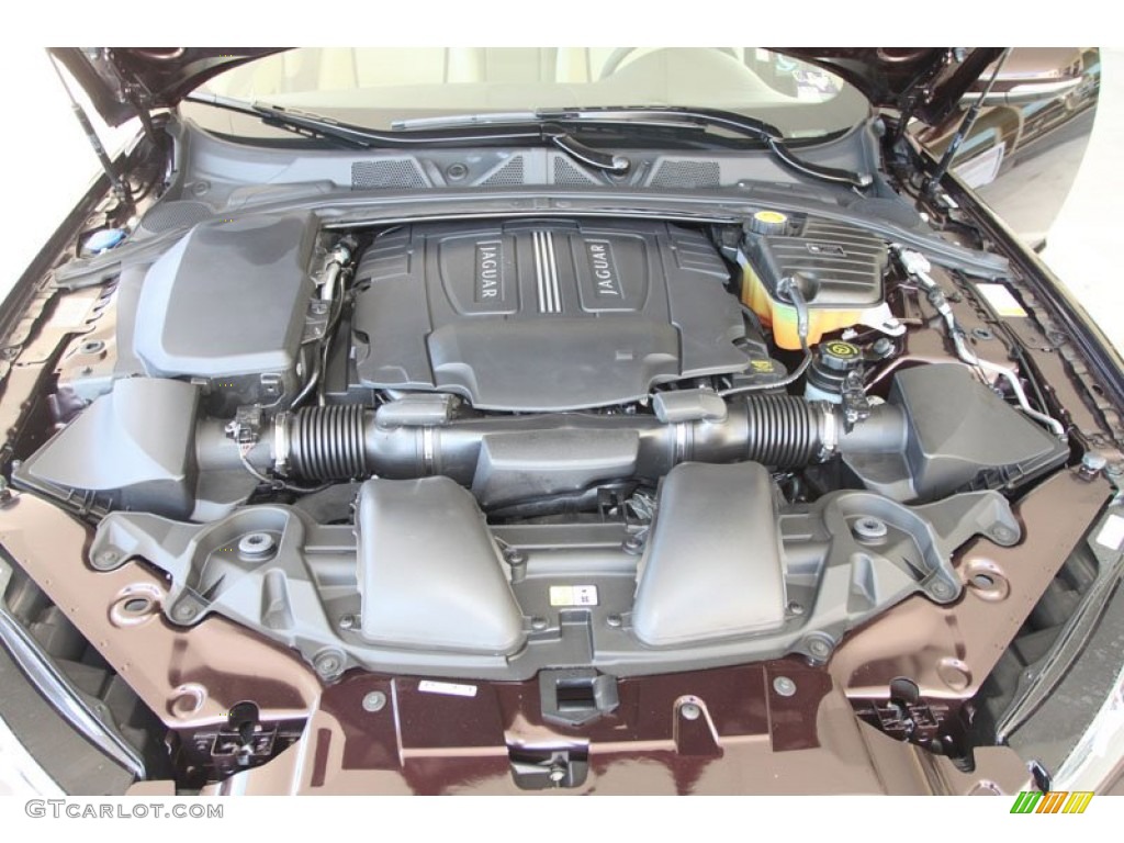2012 Jaguar XF Portfolio 5.0 Liter DI DOHC 32-Valve VVT V8 Engine Photo #65031480