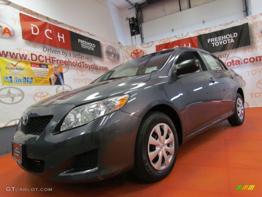 2010 Corolla  - Magnetic Gray Metallic / Ash photo #1