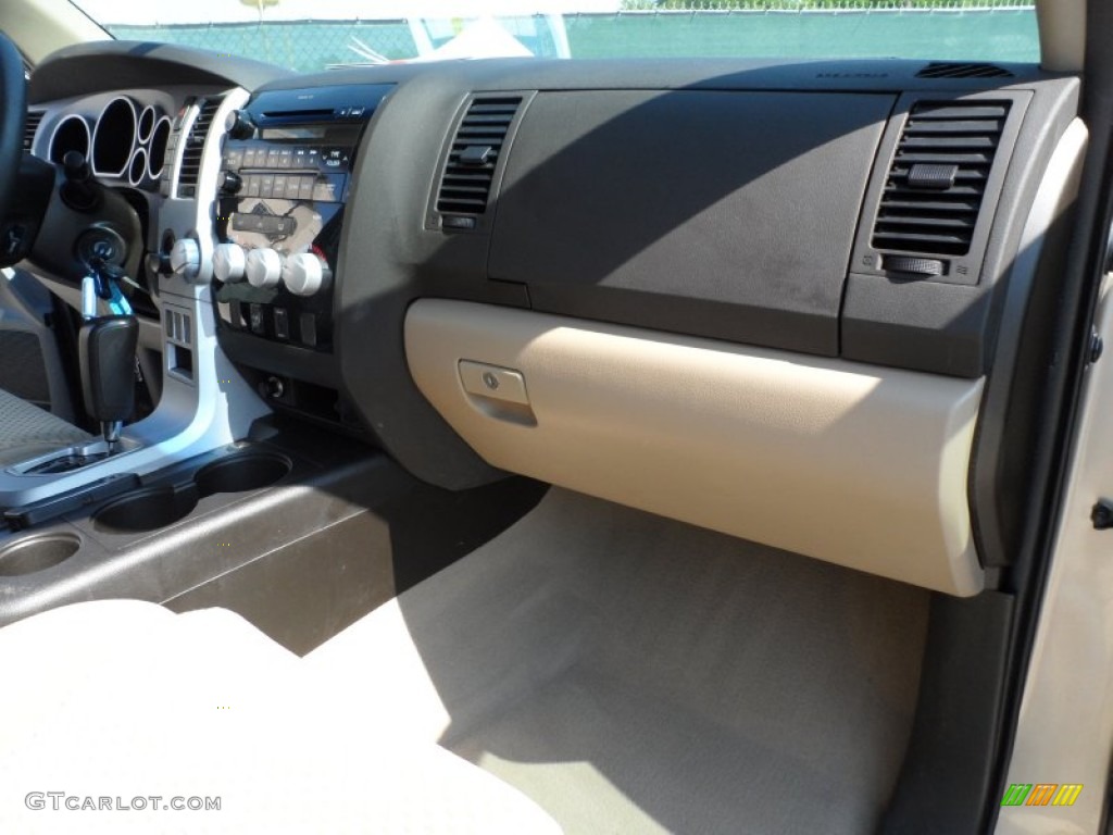 2007 Tundra SR5 TRD CrewMax - Desert Sand Mica / Beige photo #25