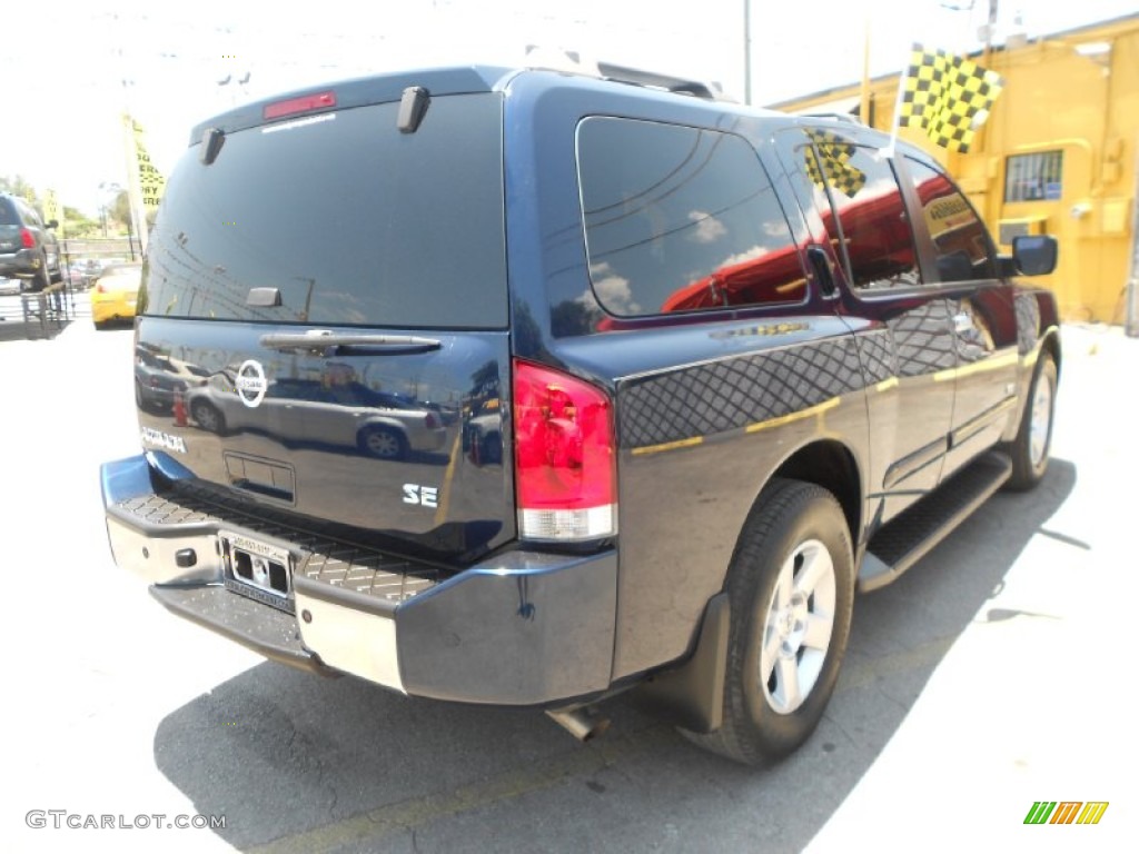 2007 Armada SE - Deep Water Blue / Graphite/Titanium photo #5