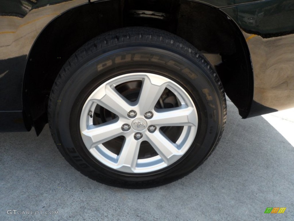 2009 Highlander V6 - Black / Sand Beige photo #12