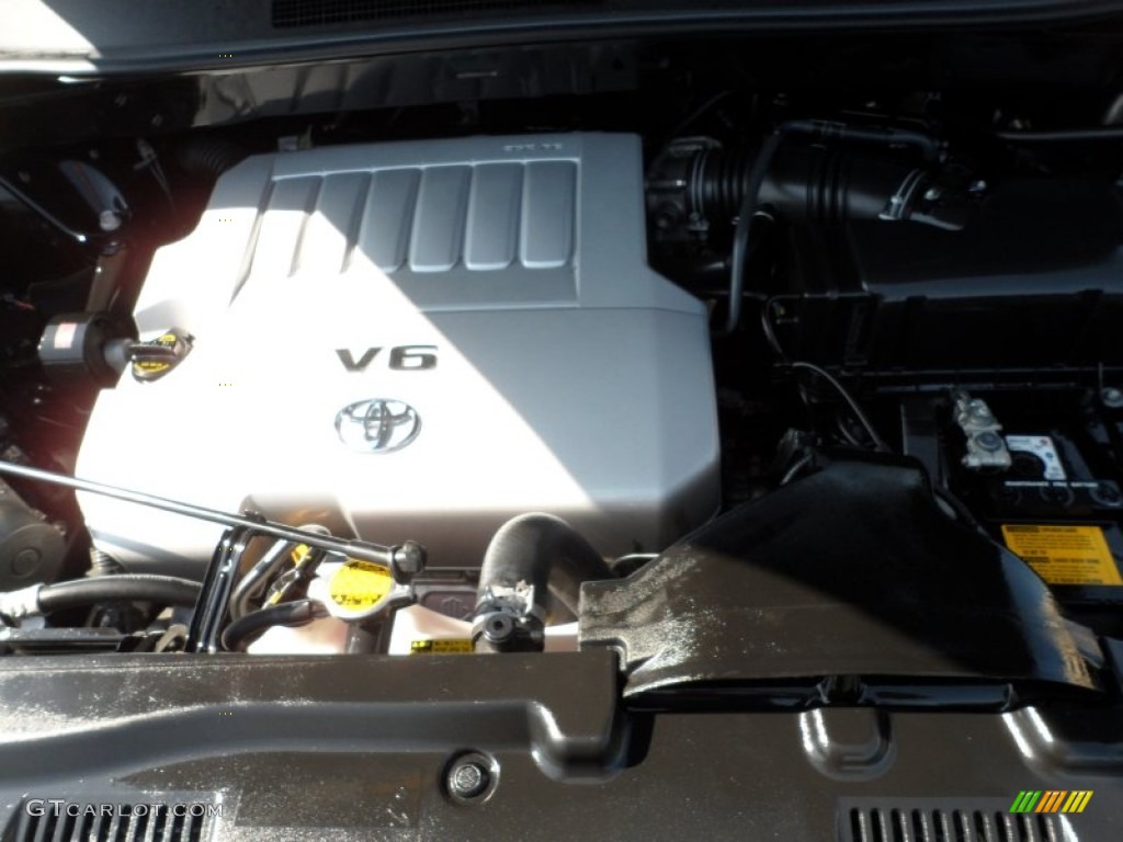 2009 Highlander V6 - Black / Sand Beige photo #18