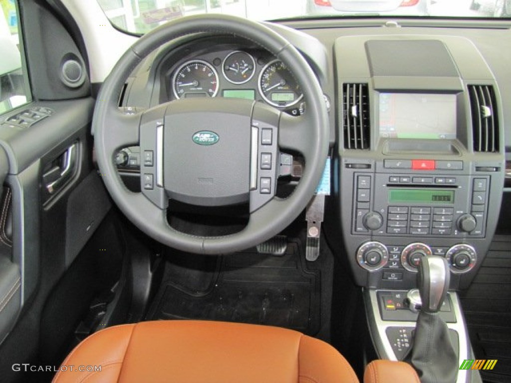 2011 Land Rover LR2 HSE Tan Dashboard Photo #65035146
