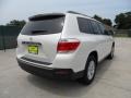 2012 Blizzard White Pearl Toyota Highlander SE  photo #3