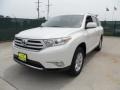 2012 Blizzard White Pearl Toyota Highlander SE  photo #7