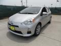 2012 Classic Silver Metallic Toyota Prius c Hybrid Two  photo #7
