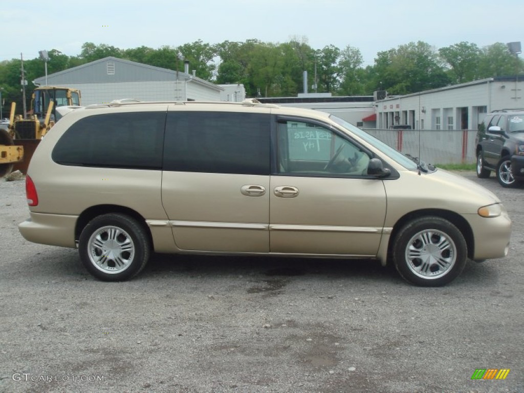 2000 Grand Caravan ES - Champagne Pearl / Camel photo #2