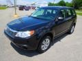 2009 Obsidian Black Pearl Subaru Forester 2.5 X  photo #1