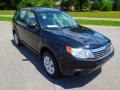 2009 Obsidian Black Pearl Subaru Forester 2.5 X  photo #2