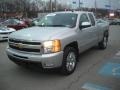 Sheer Silver Metallic - Silverado 1500 LTZ Extended Cab 4x4 Photo No. 7