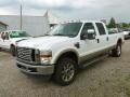 Oxford White 2009 Ford F350 Super Duty Lariat Crew Cab 4x4
