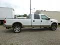 Oxford White - F350 Super Duty Lariat Crew Cab 4x4 Photo No. 6