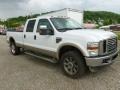 Oxford White - F350 Super Duty Lariat Crew Cab 4x4 Photo No. 7
