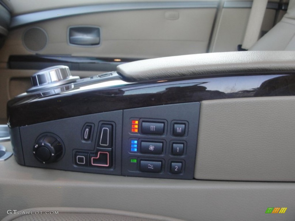 2006 7 Series 750i Sedan - Jet Black / Dark Beige/Beige III photo #24