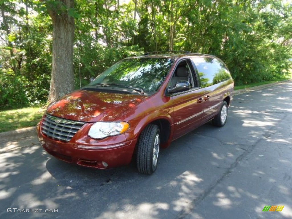 2007 Town & Country Limited - Cognac Crystal Pearl / Dark Khaki/Light Graystone photo #3