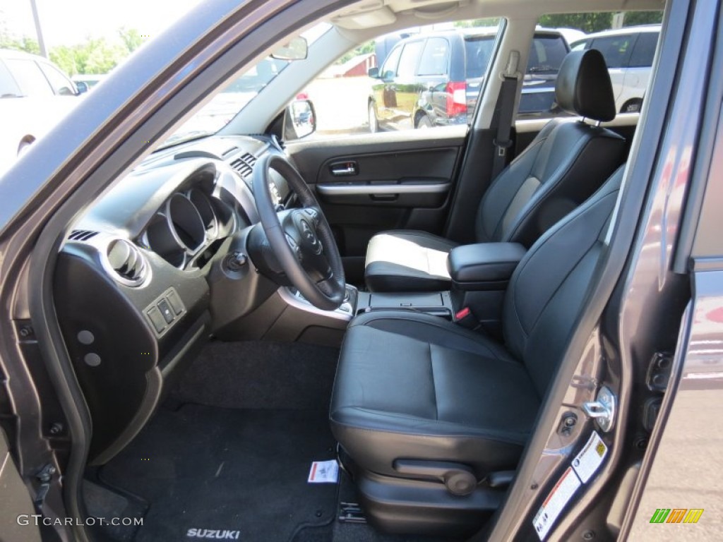 Black Interior 2012 Suzuki Grand Vitara Limited Photo #65044039