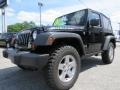 2012 Black Jeep Wrangler Rubicon 4X4  photo #3