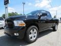 2012 Black Dodge Ram 1500 Express Quad Cab  photo #3