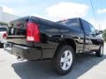 2012 Black Dodge Ram 1500 Express Quad Cab  photo #7