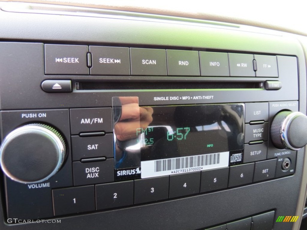 2012 Dodge Ram 1500 ST Quad Cab 4x4 Audio System Photo #65045119