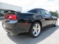 2012 Pitch Black Dodge Charger R/T Road and Track  photo #7