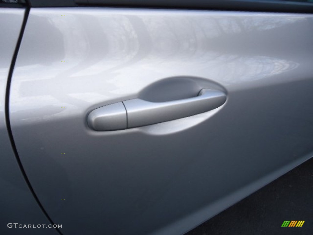 2012 Civic EX Coupe - Alabaster Silver Metallic / Gray photo #10