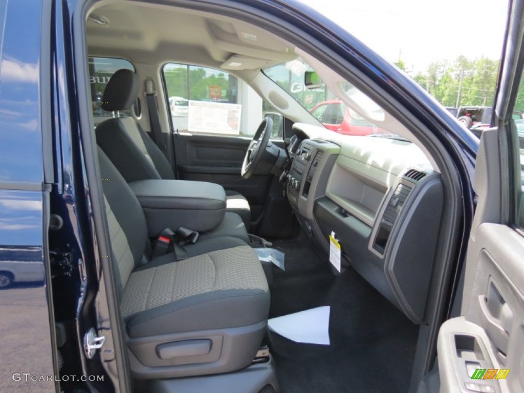 2012 Ram 1500 Express Crew Cab - True Blue Pearl / Dark Slate Gray/Medium Graystone photo #14