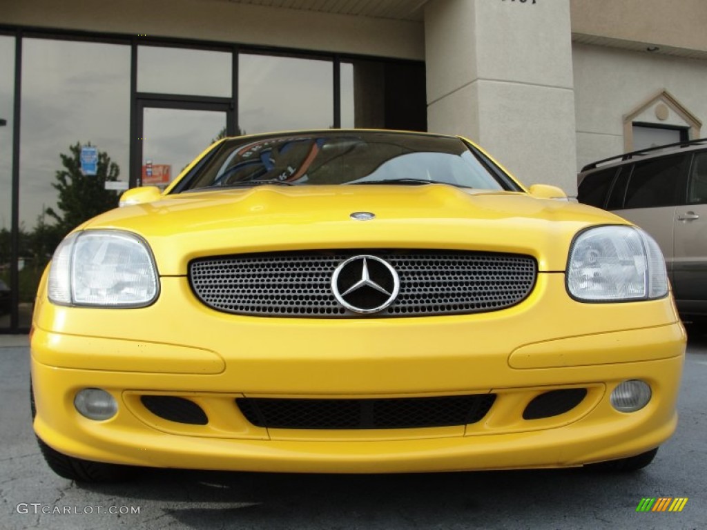 2002 SLK 320 Roadster - designo Silver Metallic / Charcoal photo #7