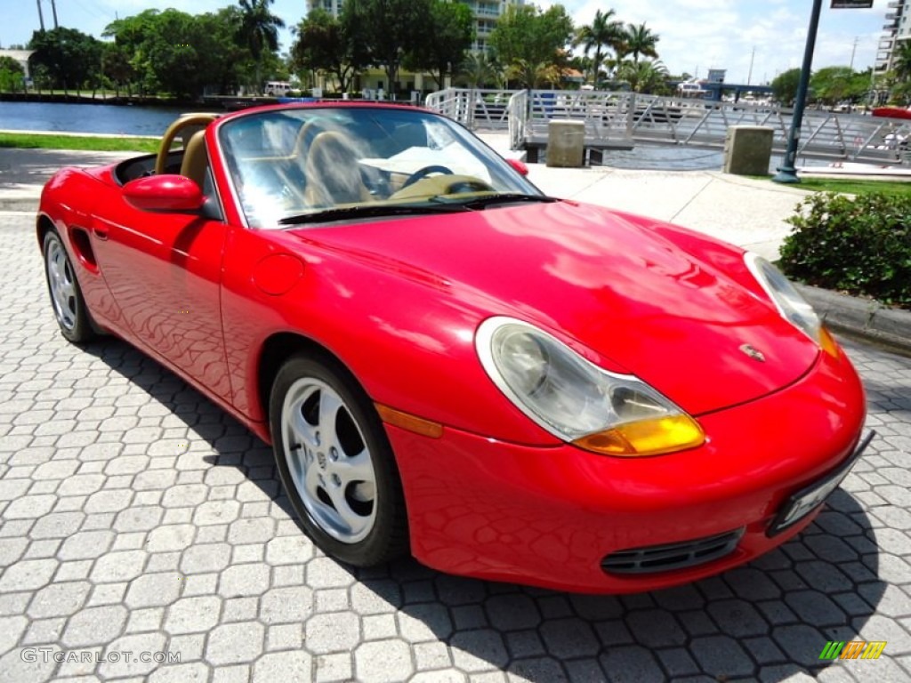 Guards Red 1998 Porsche Boxster Standard Boxster Model Exterior Photo #65047702