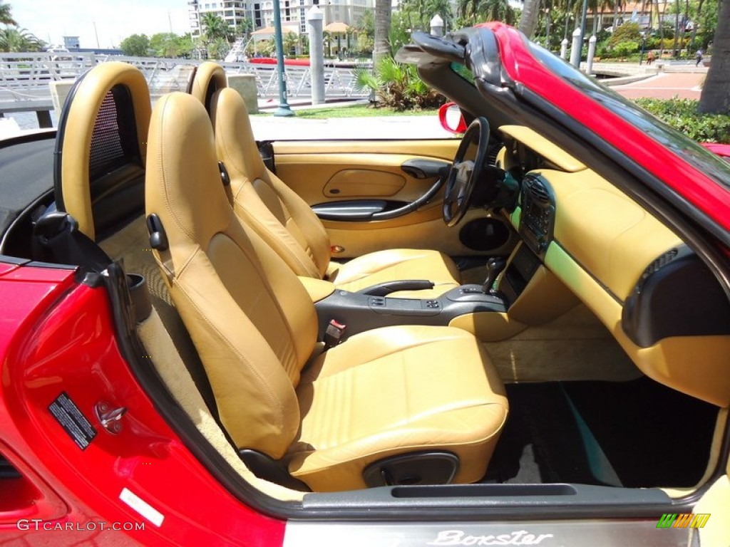 Savanna Beige Interior 1998 Porsche Boxster Standard Boxster Model Photo #65047738