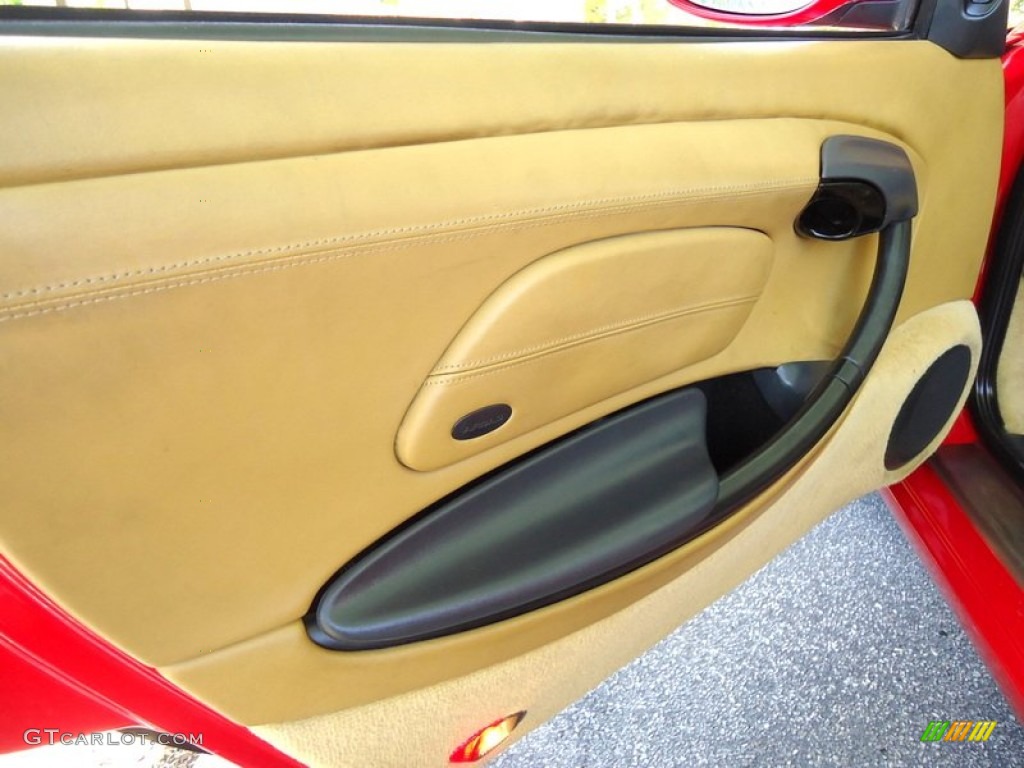 1998 Porsche Boxster Standard Boxster Model Savanna Beige Door Panel Photo #65048031