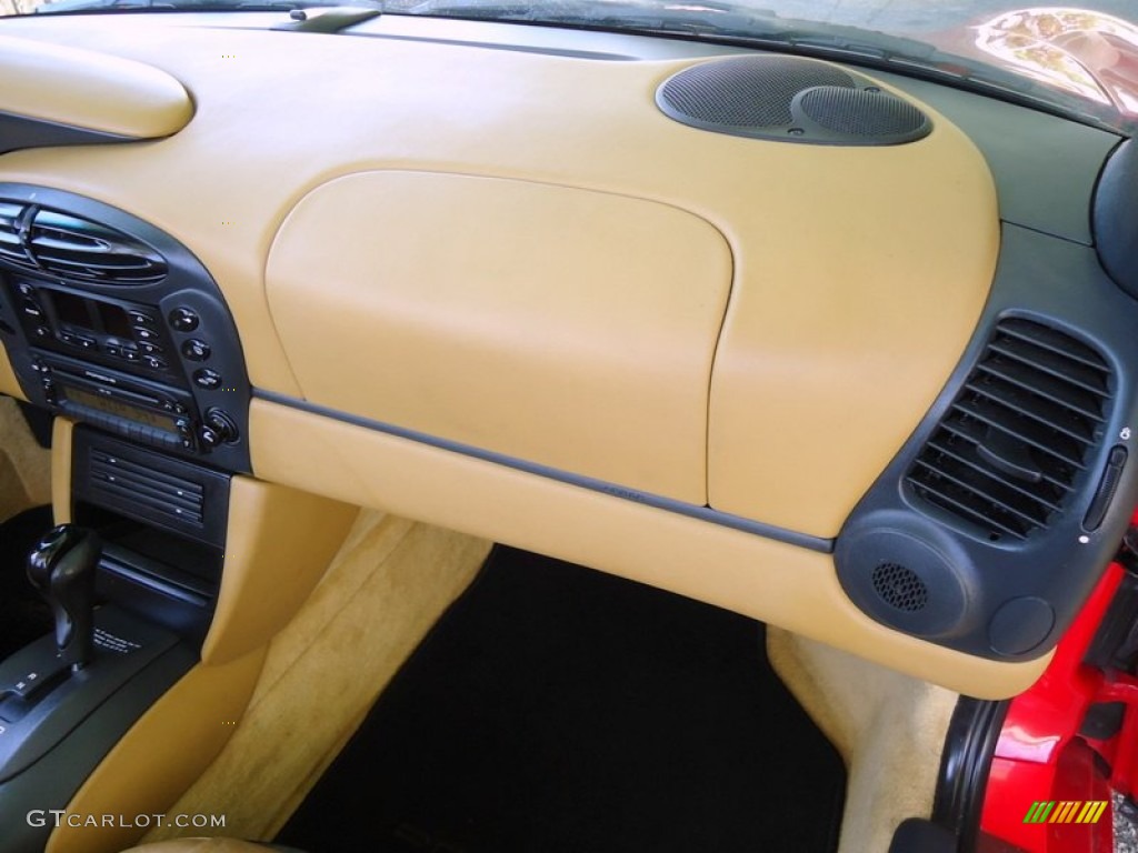 1998 Porsche Boxster Standard Boxster Model Savanna Beige Dashboard Photo #65048134