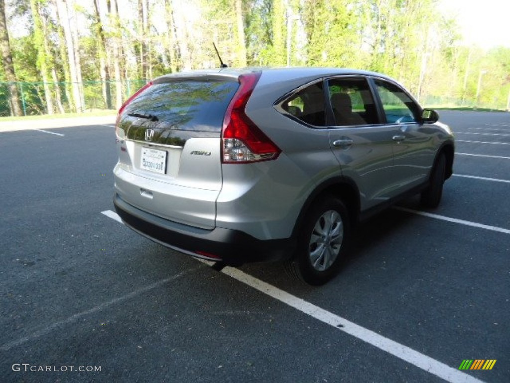 2012 CR-V EX 4WD - Alabaster Silver Metallic / Black photo #7