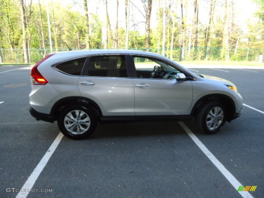 2012 CR-V EX 4WD - Alabaster Silver Metallic / Black photo #8