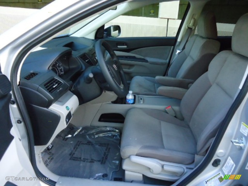 2012 CR-V EX 4WD - Alabaster Silver Metallic / Black photo #14