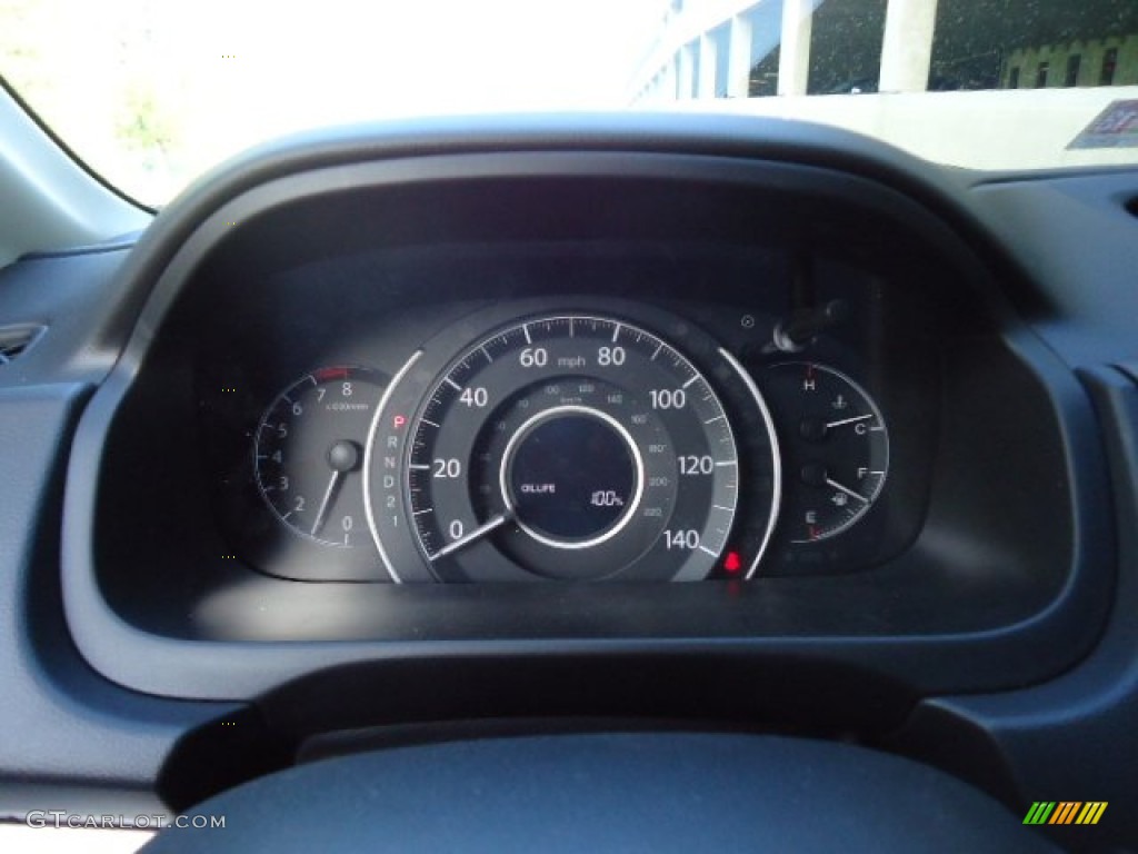 2012 CR-V EX 4WD - Alabaster Silver Metallic / Black photo #19