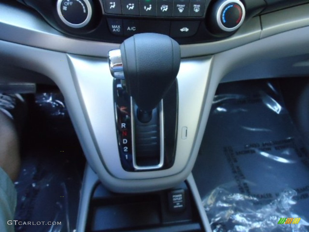 2012 CR-V EX 4WD - Alabaster Silver Metallic / Black photo #28