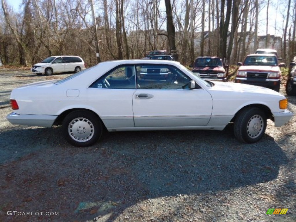 White 1989 Mercedes-Benz S Class 560 SEC Coupe Exterior Photo #65051554