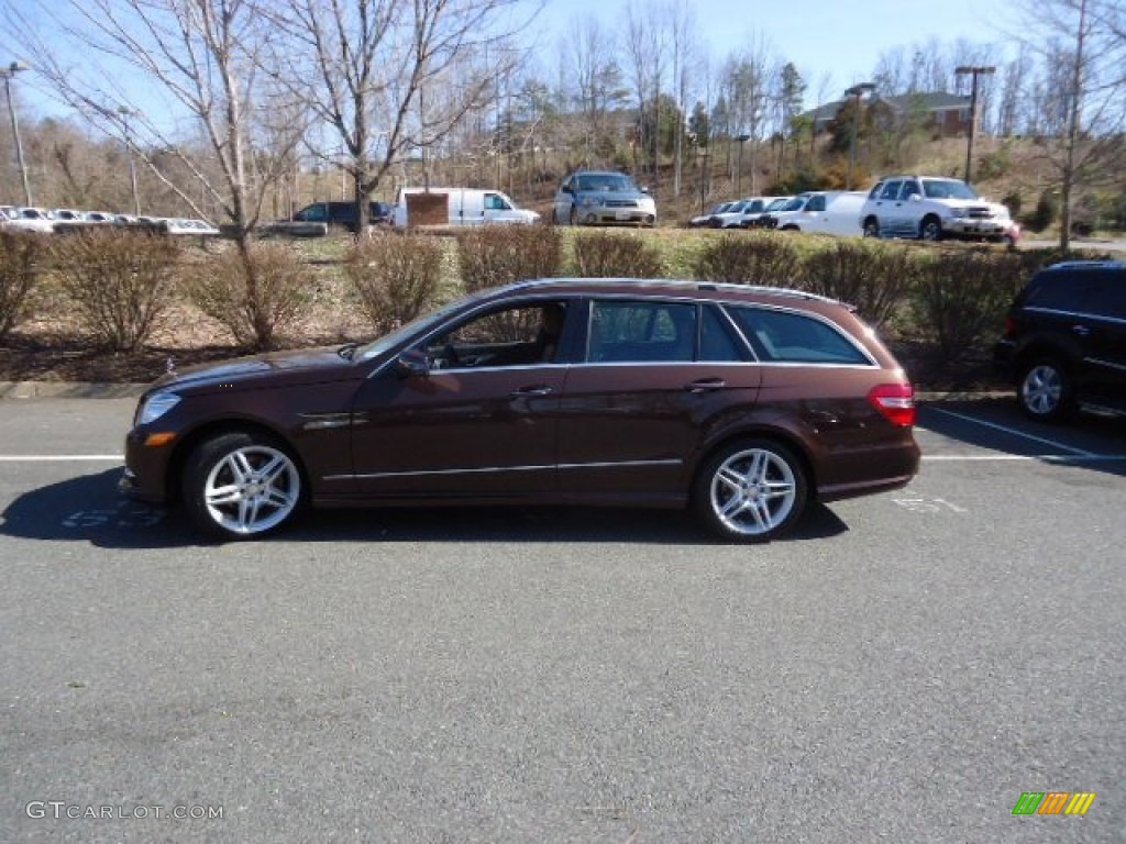 Cuprite Brown Metallic 2012 Mercedes-Benz E 350 4Matic Wagon Exterior Photo #65053705