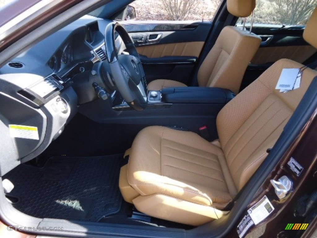 Natural Beige/Black Interior 2012 Mercedes-Benz E 350 4Matic Wagon Photo #65053792