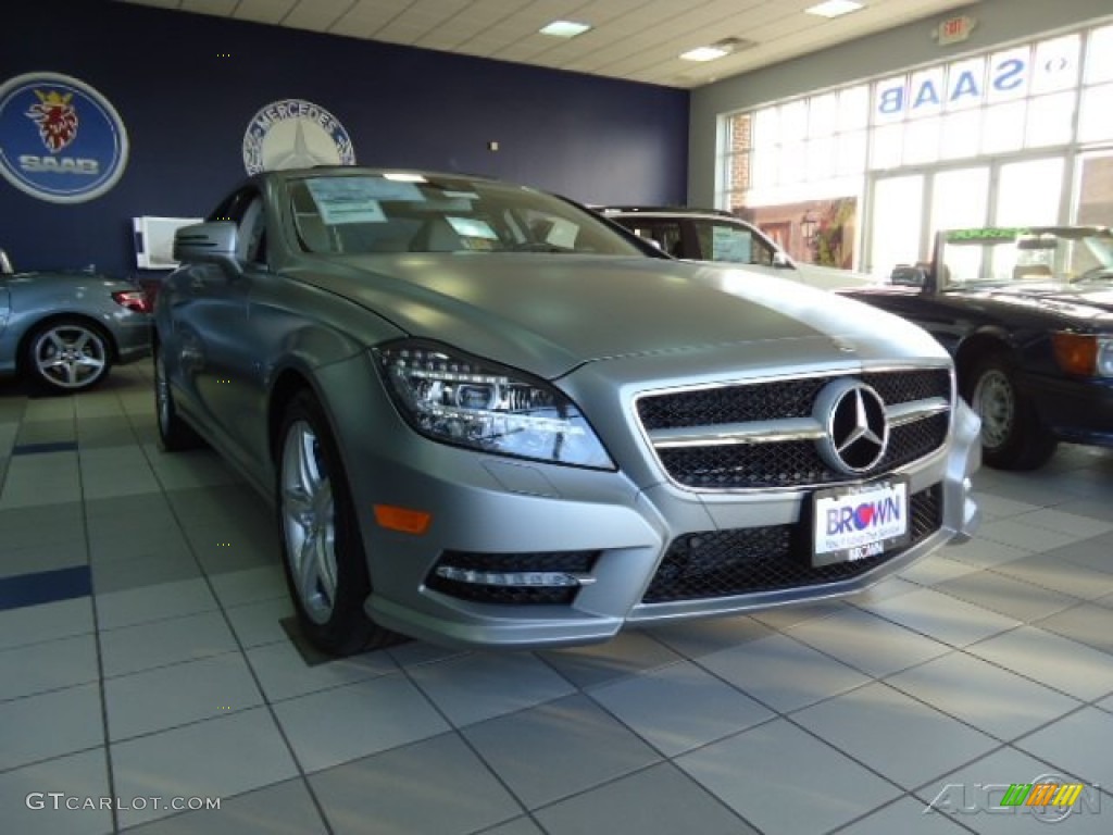 Matte Silver Mercedes-Benz CLS