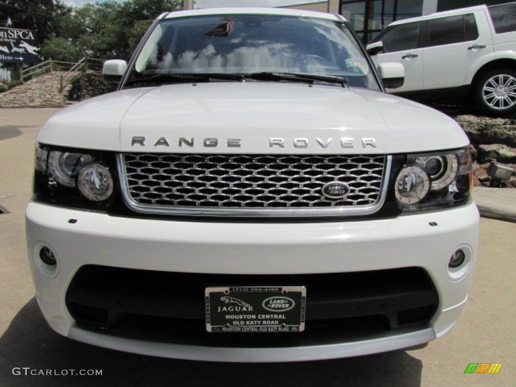 2012 Range Rover Sport Autobiography - Fuji White / Autobiography Ebony/Ivory photo #6