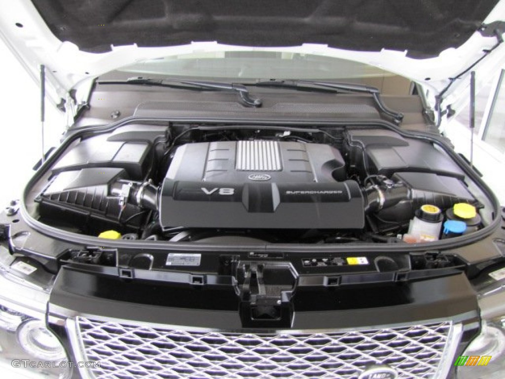 2012 Land Rover Range Rover Sport Autobiography 5.0 Liter Supercharged GDI DOHC 32-Valve DIVCT V8 Engine Photo #65060797