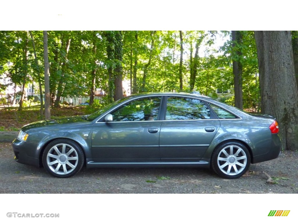 Daytona Grey Pearl Effect 2003 Audi RS6 4.2T quattro Exterior Photo #65061061